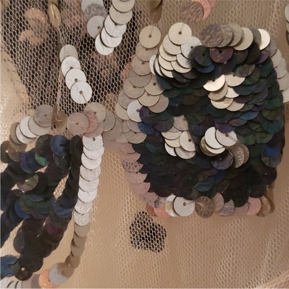 Temperley London Mesh, Silk & Sequin Jacket S/M - Picture 4 of 9